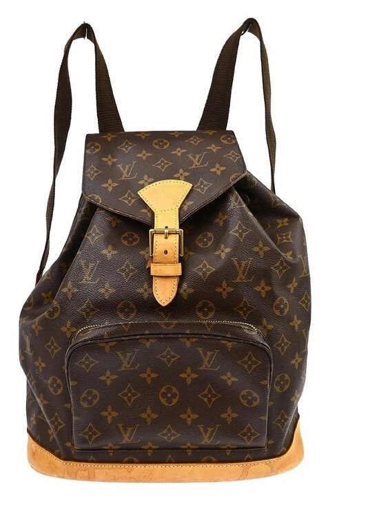 LOUIS VUITTON MONTSOURIS GM BACKPACK MONOGRAM M51135 SP1011 YQ07164 main image 12